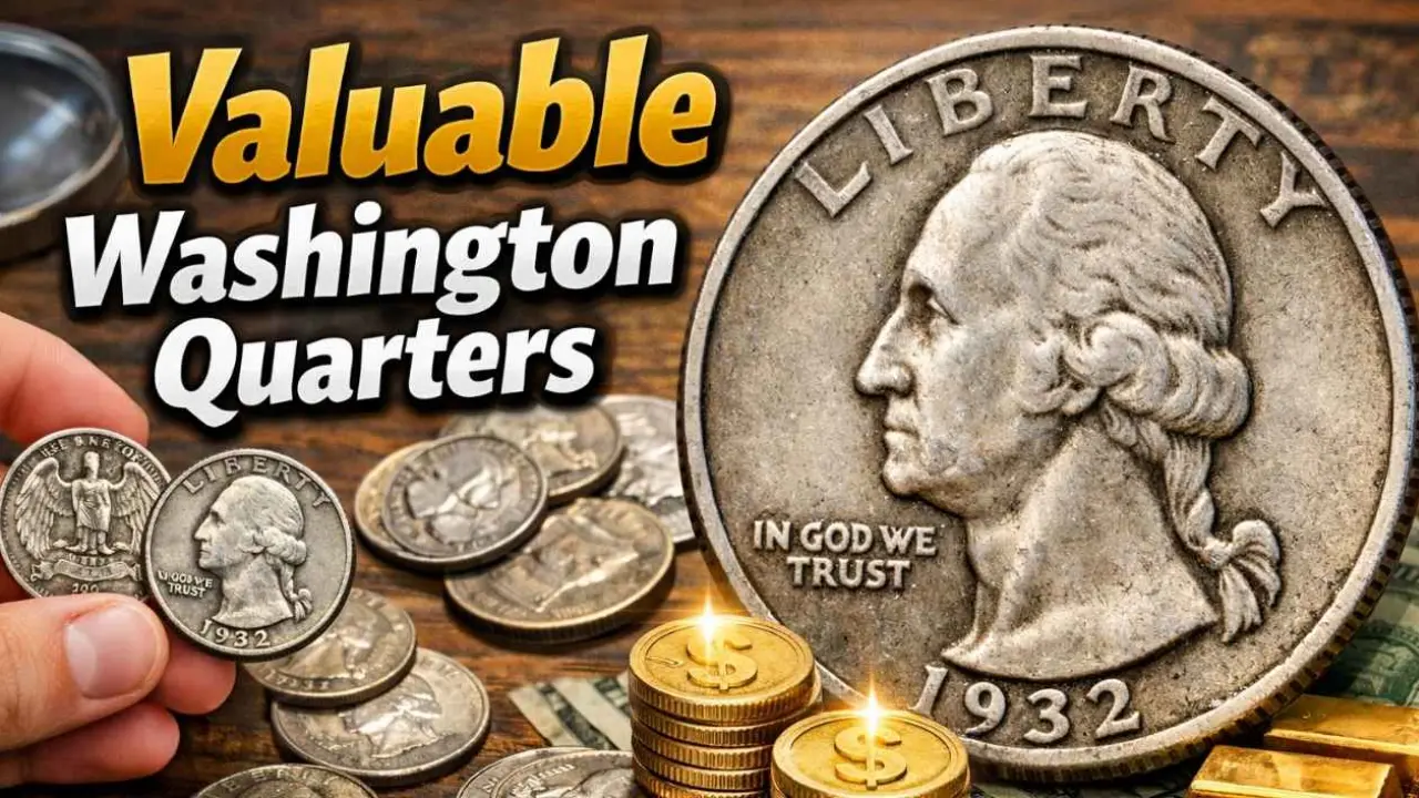 15 Rare Washington Quarters Worth Over $20,000